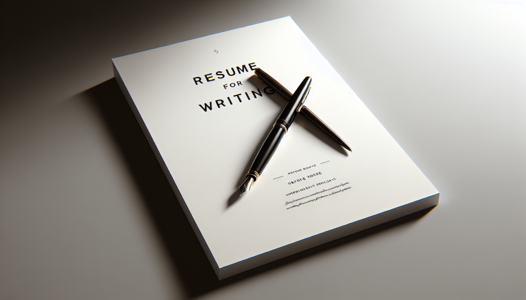 Resume For Writing